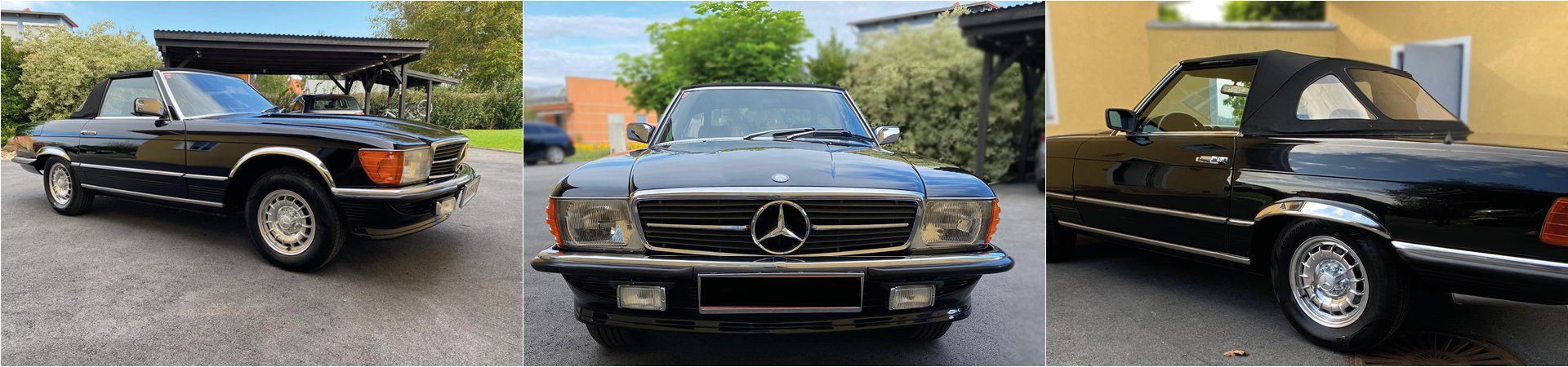 Mercedes 350 SL Referenz Projekt